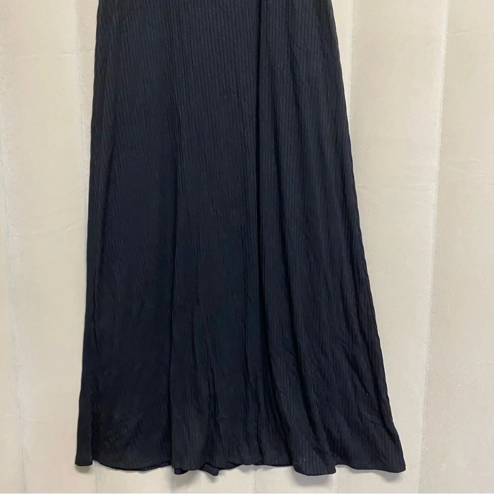Rachel Pally Women’s Rib Luc Dress Medium Plunge Midi Maxi Sexy Feminine NWT